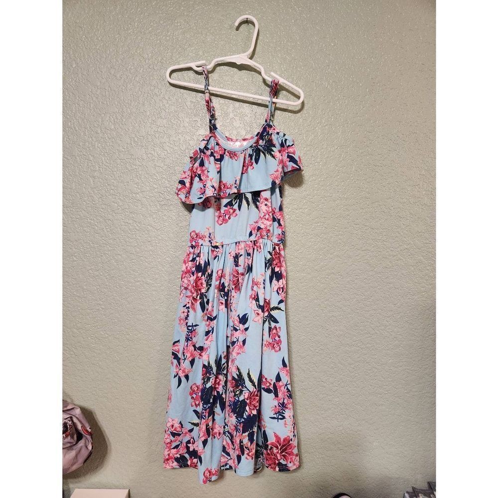 Girls floral dress Size 5-6 by chillipop